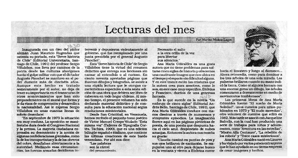 Ultima esperanza y su historia