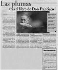 Las plumas tras el libro de Don Francisco