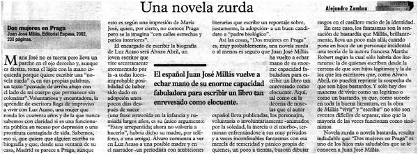Una novela zurda