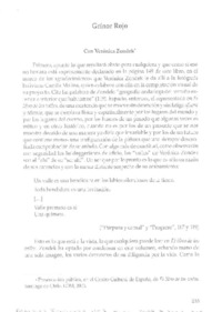 Grínor Rojo  [artículo] Verónica Zondek.