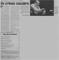 Un crimen macabro