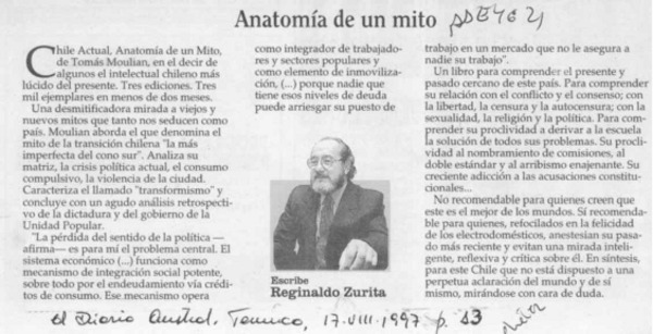 Anatomía de un mito
