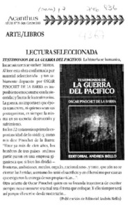 Lectura seleccionada.