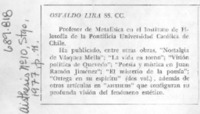 Osvaldo Lira SS.CC.