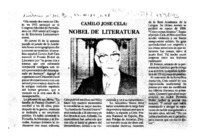 Nobel de Literatura  [artículo].