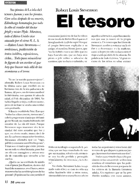 El tesoro desenterrado