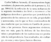 El iusnaturalismo hispano-indiano y la protección jurídica de la persona