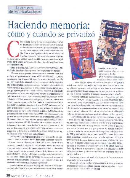 Haciendo memoria