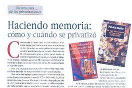 Haciendo memoria