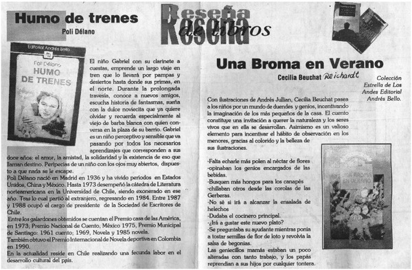 Reseña de libros