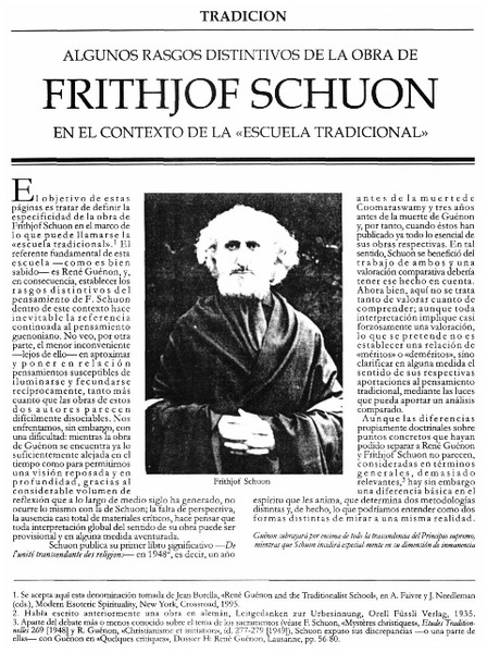 Frithjof Schuon