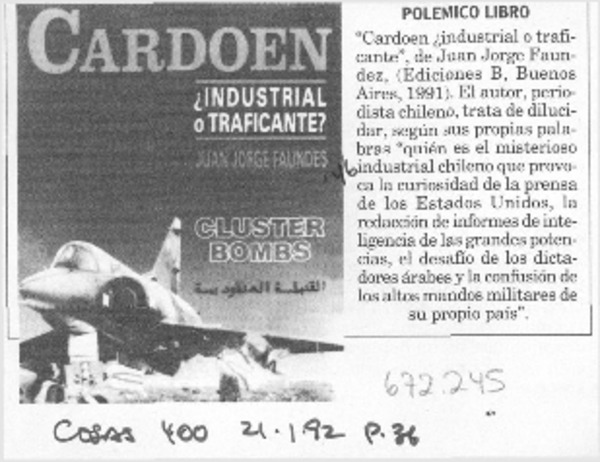 Polémico libro.