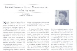 Un marinero en tierra  [artículo] Jaime Pinos.