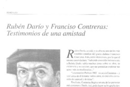 Rubén Darío y Francisco Contreras