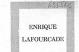 Enrique Lafourcade.