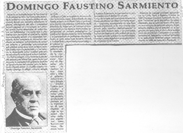 Domingo Faustino Sarmiento