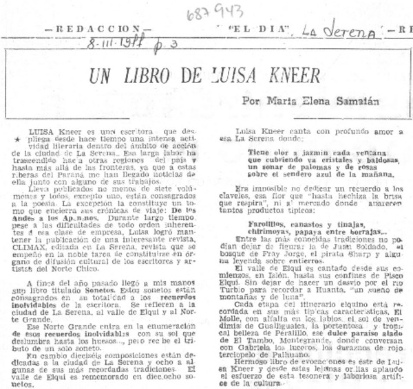 Un libro de Luisa Kneer