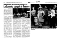 La Carmela conquistó Temuco