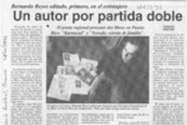 Un Autor por partida doble  [artículo].