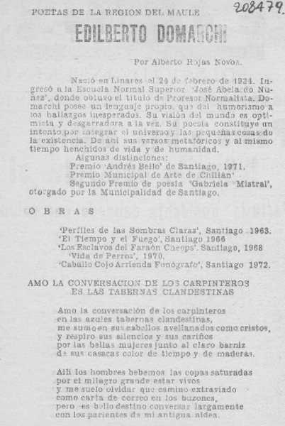 Edilberto Domarchi