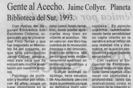 Gente al acecho  [artículo]