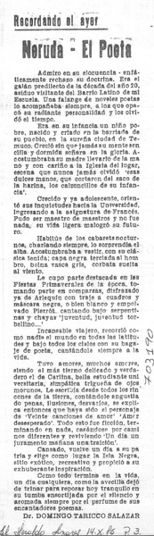 Neruda - el poeta