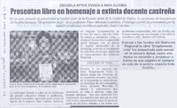 Presentan libro en homenaje a extinta docente castreña