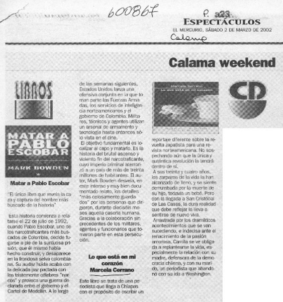 Lo que está en mi corazón  [artículo]