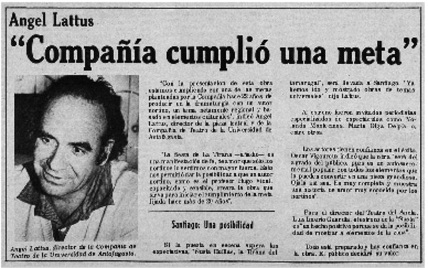 Compañía cumplió una meta".