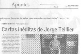 Cartas inéditas de Jorge Teillier