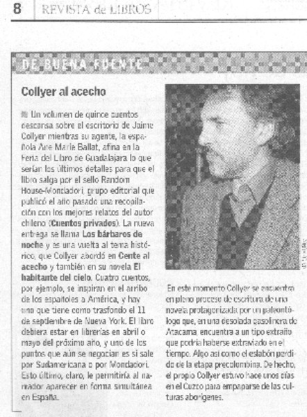 Collyer al acecho