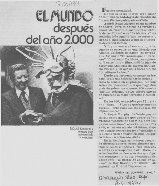 El Mundo después del año 2.000.