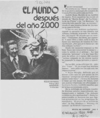 El Mundo después del año 2.000.