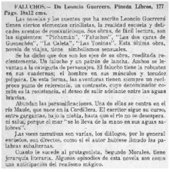 Faluchos.