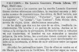 Faluchos.