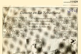 Donoso en La Sebastiana  [artículo].