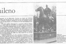 El primer chileno