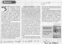 Ensayo  [artículo] J. P. Bonnefont