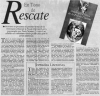 En tono de rescate