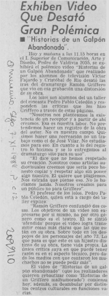 Exhiben video que desató gran polémica
