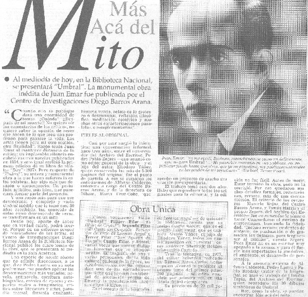 Más acá del mito