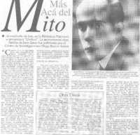 Más acá del mito