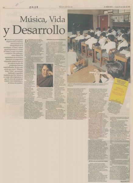 Música, vida y desarrollo