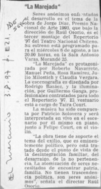 "La Marejada"  [artículo].