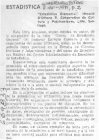 Estadística elemental