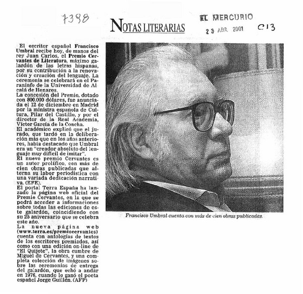 Francisco Umbral.