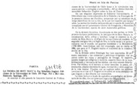 Tierra de Hotu Matu'a.