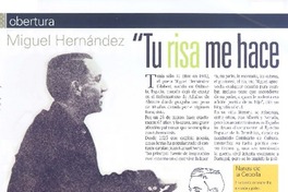 "Tu risa me hace libre"