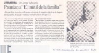 Literatura : De Jorge Edwards premian a "El Inútil de la familia"