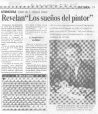 Revelan "Los sueños del pintor".